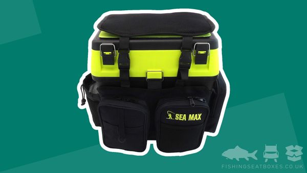 Photo of the Sea Max Fishing Box in Yellow and Black